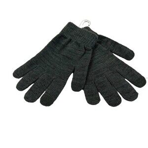 Wild Fable Gray Winter knit Gloves  Touchscreen Compatible one size